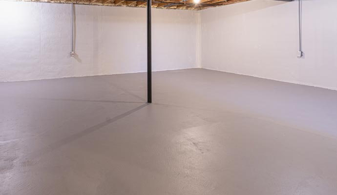 basement concrete floor