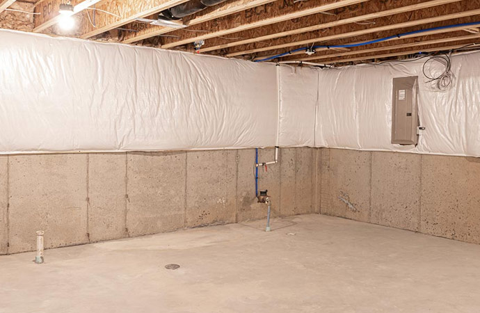 Basement Wall Panel Installation by My Basement Pros Contractors