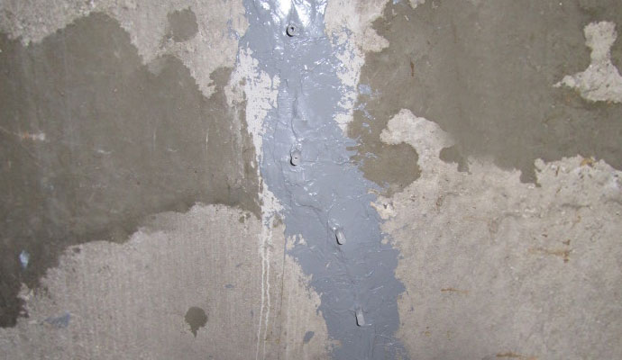 Basement Wall Crack Repair