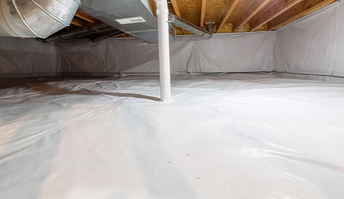 Encapsulated crawl space