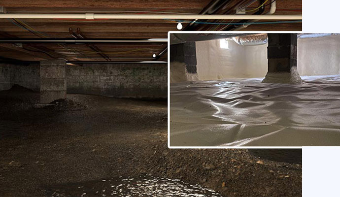 Crawl Space Water Leaks Prevention