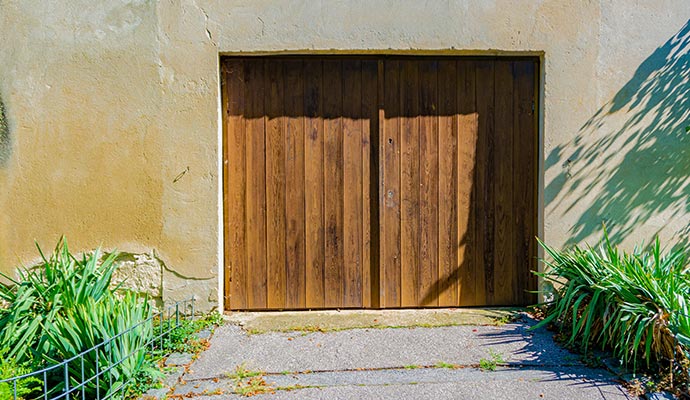 garage crawl space access door