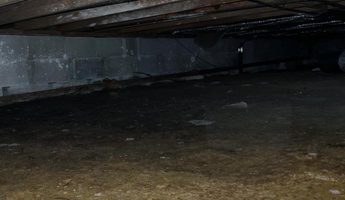 wet crawl space